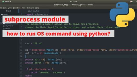 subprocess popen python